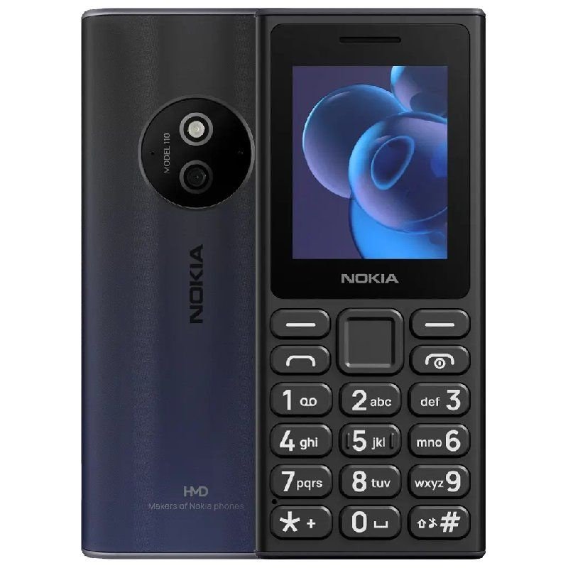 Nokia 125 Dual Sim, TA-1655 - Black - نوكيا