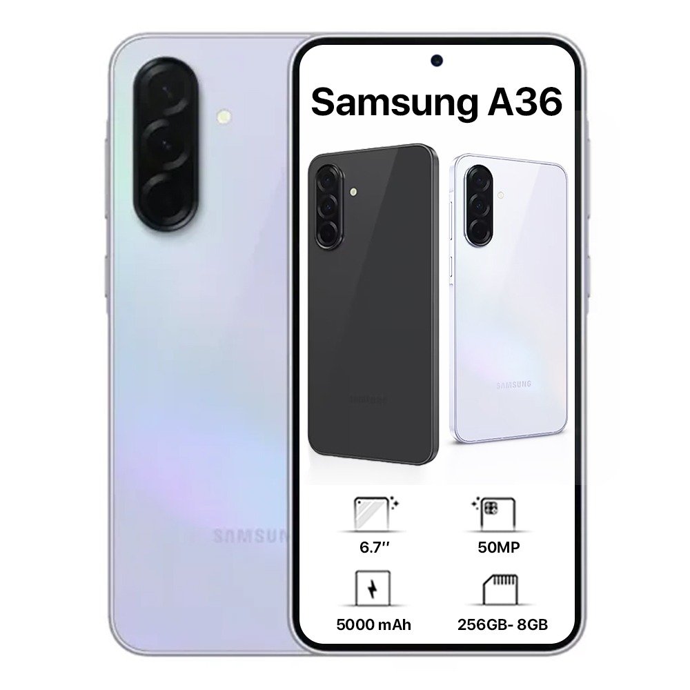 سامسونج جالاكسي A36 5G ذاكرة 8 جيجا تخزين 128 جيجا - Samsung Galaxy A36 5G (8GB/128GB)