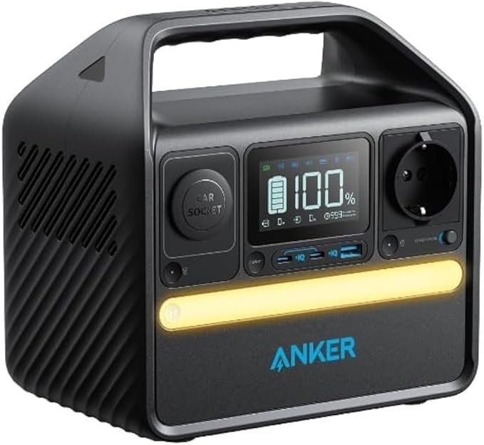 محطة طاقة انكر Anker 522 بقوة 320 واط - Anker 522 Power Station 320W Portable
