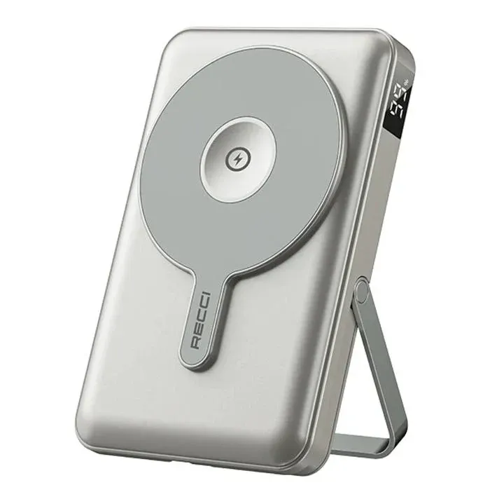 باور بانك ريتشي Recci RPB-W27 اللاسلكي - Recci RPB-W27 Wireless Power Bank