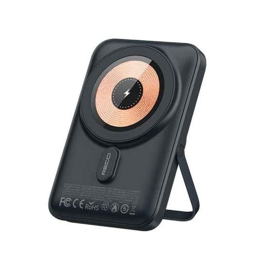 باور بانك ريتشي Recci RPB-W08C اللاسلكي - Recci RPB-W08C Wireless Power Bank