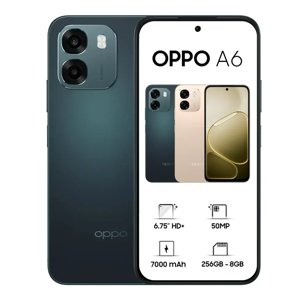 اوبو A6 برو 4G ذاكرة 8 جيجا تخزين 256 جيجا - Oppo A6 Pro 4G (8GB/256GB)