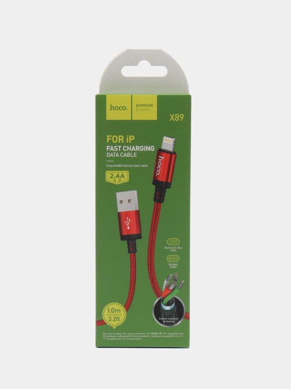 كابل Hoco X89 USB-A إلى Lightning