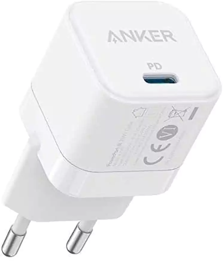 شاحن Anker A21 بقوة 20W USB-C - أبيض