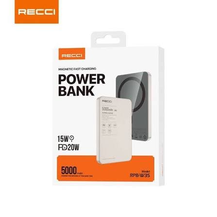 Recci Power Bank RPB-W35-5000Ma