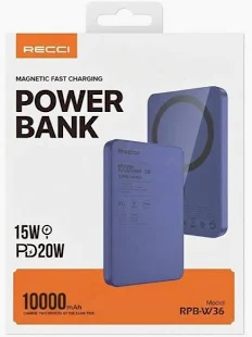 Recci Power Bank RPB-W36-10K Ma